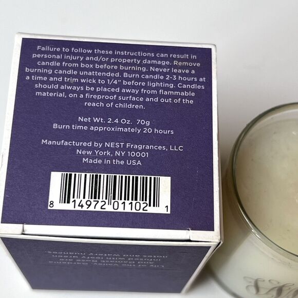 Vera Wang by NEST Floral Signature Glass Votive Candle 2.4 oz 20 hrs New in Box - Picture 10 of 10